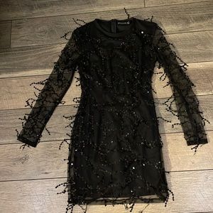 pretty little thing sparkly dress